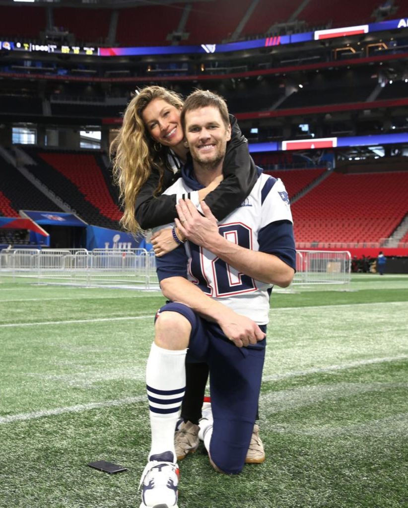 Brady Couple : Gisele Bundchen and TOm Brady